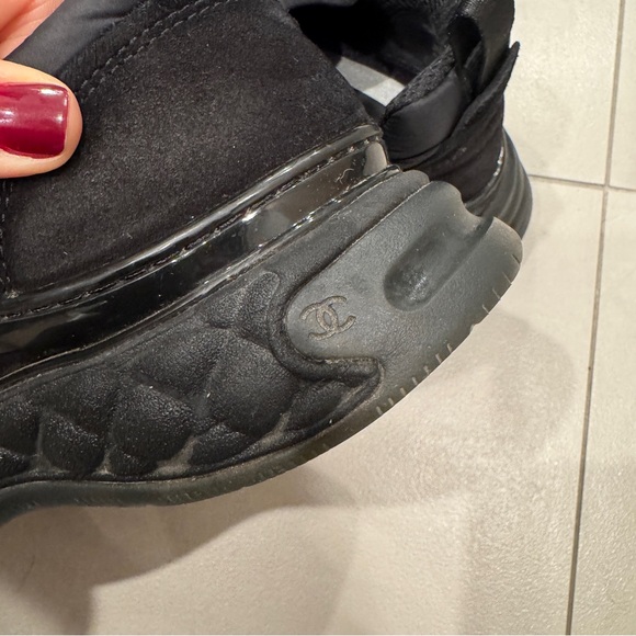 Chanel black sneakers - size 39 - Picture 9 of 11